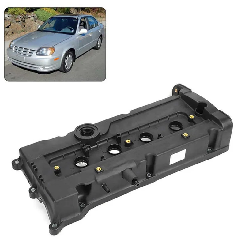 Hyundai 22410-26013 Cubierta de valvula negra para Accent 1.6 01-04 - imagen 5