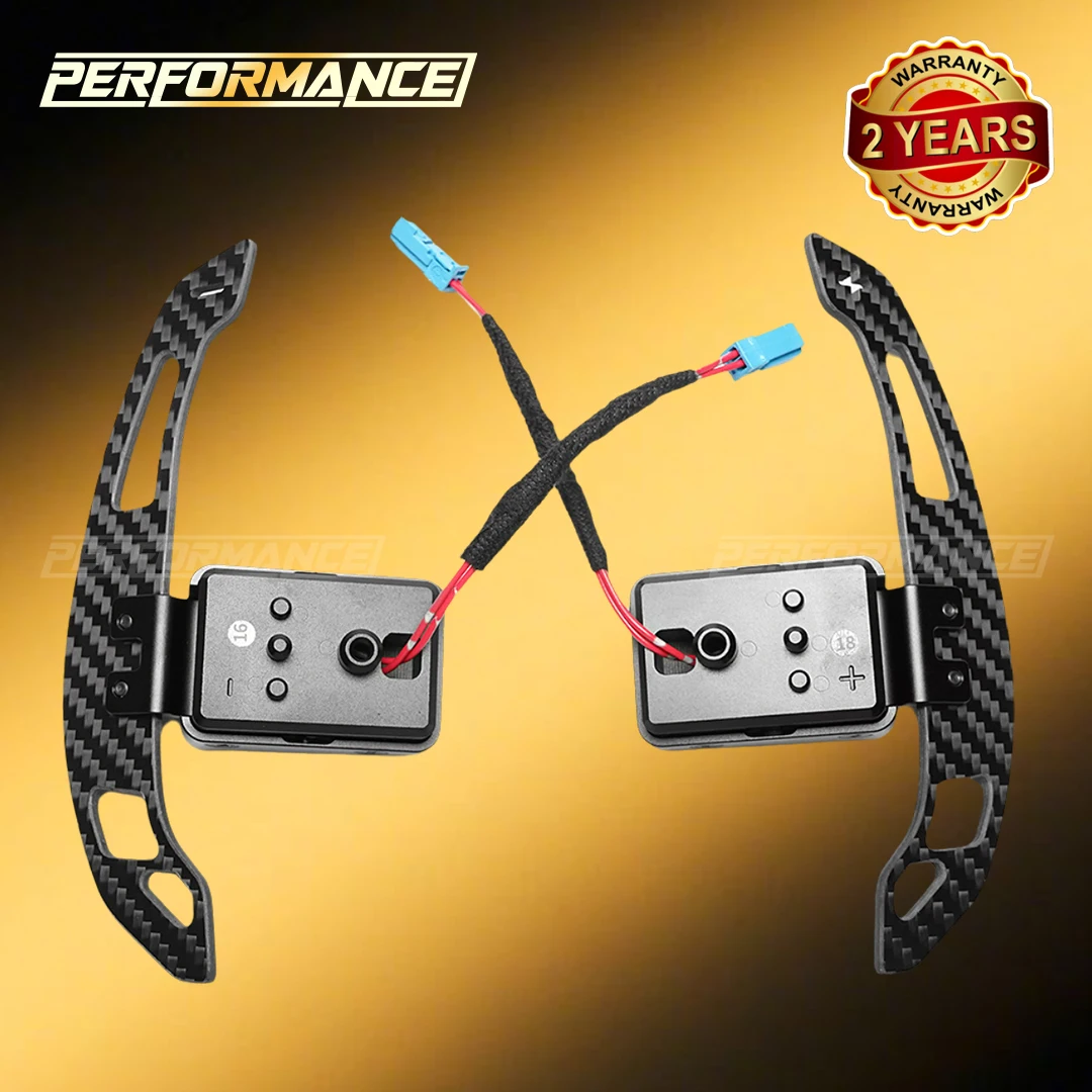 Paletas de cambio magnéticas TDD de fibra de carbono BMW F20/F30