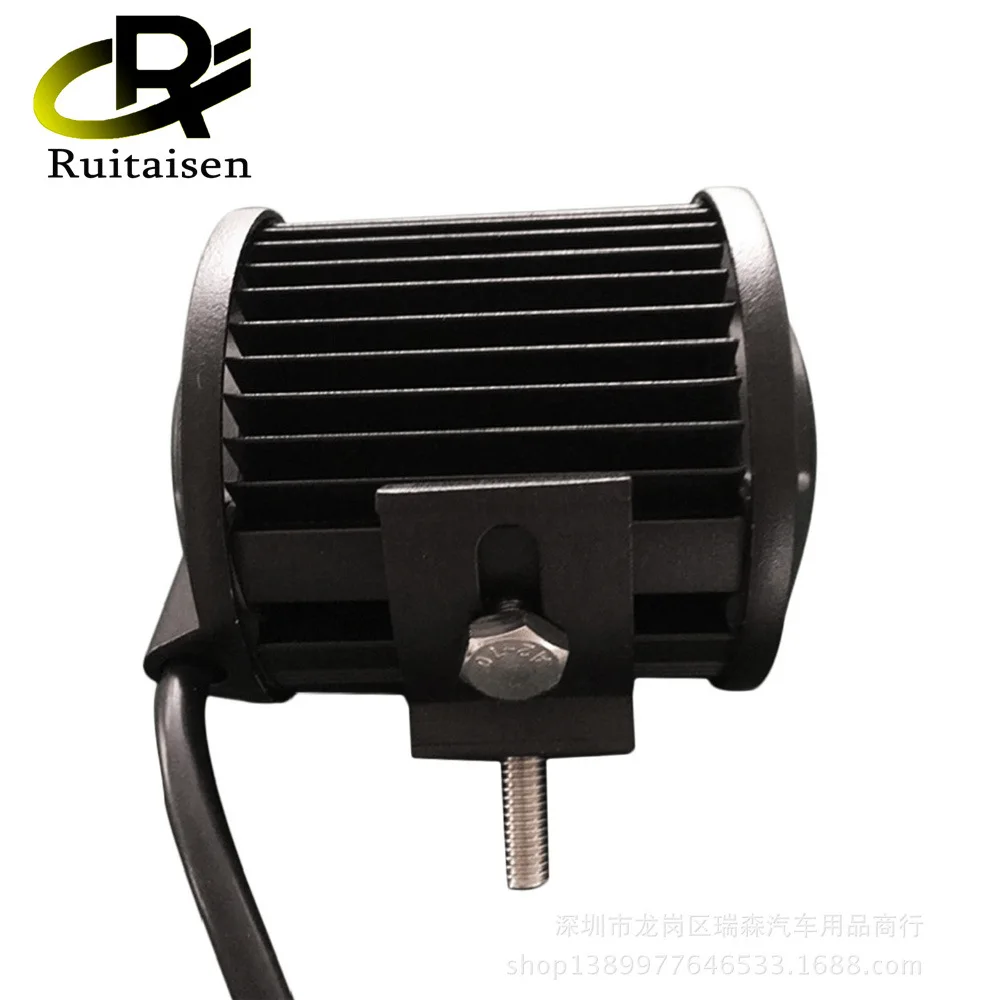 Werklamp 4 inch 18 W 6 lichten dubbele rij hoge helderheid LED auto werk onderhoud motorfiets modificatie signaallicht - imagen 5