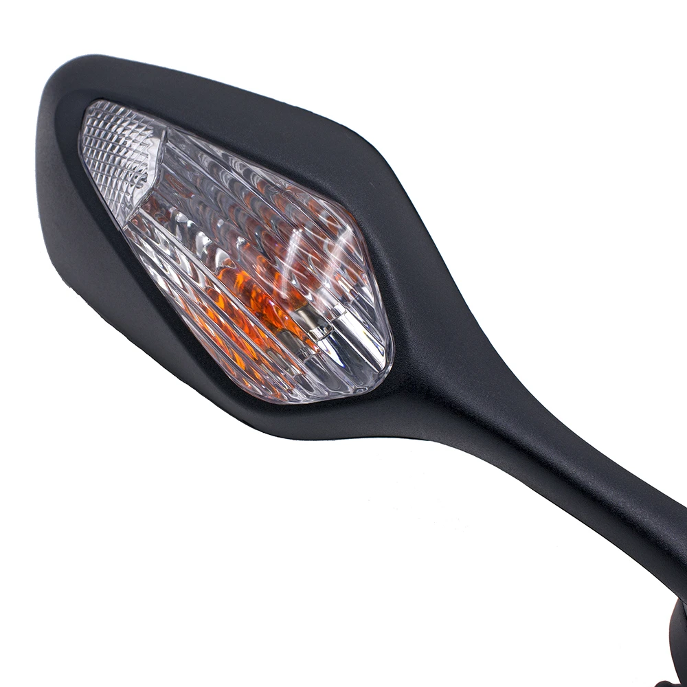 Espejos retrovisores LED negros con señal - Honda CBR1000RR VFR1200 - imagen 4