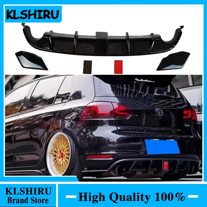 Difusor trasero VW Golf MK6 GTI 2008-2013 kit carrocería