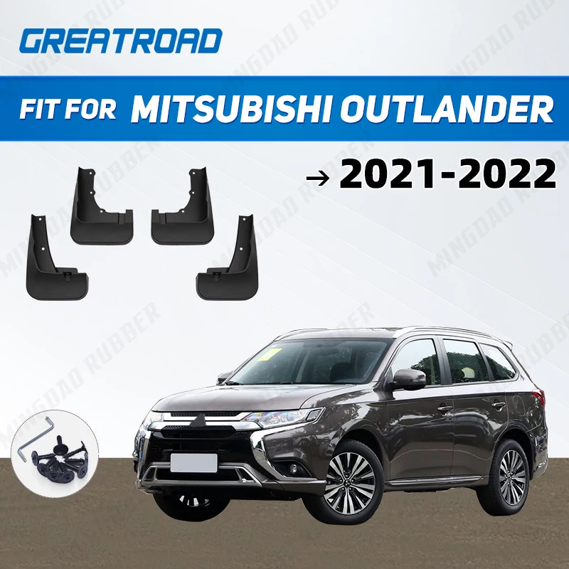 Guardabarros protector de salpicaduras para Mitsubishi Outlander