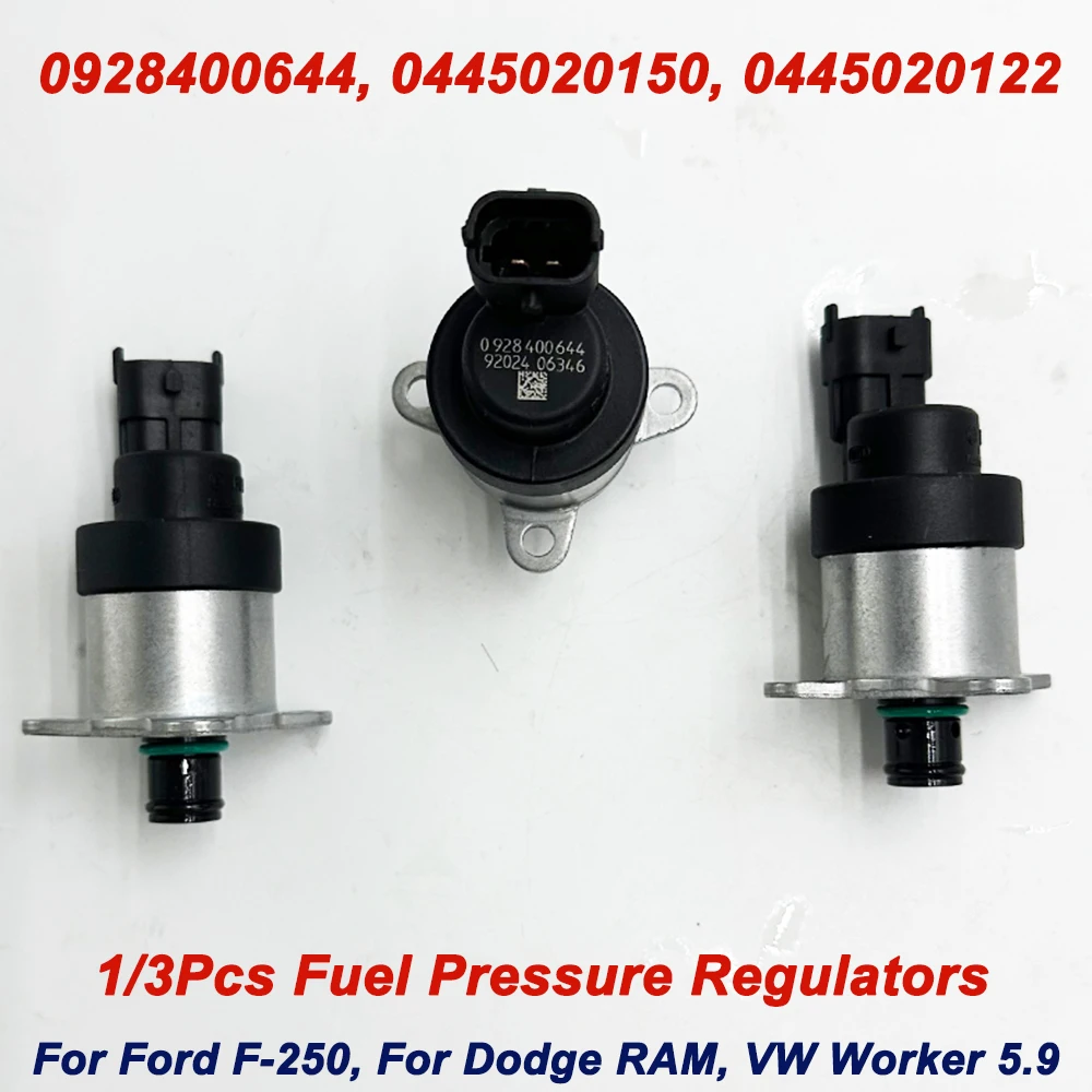 Nuevo 1/3 Uds. 0928400644 0928400689   Reguladores de presión de combustible 0445020150 0445020122 0445020123 0986437342   Para trabajador F-250 VW 5.9