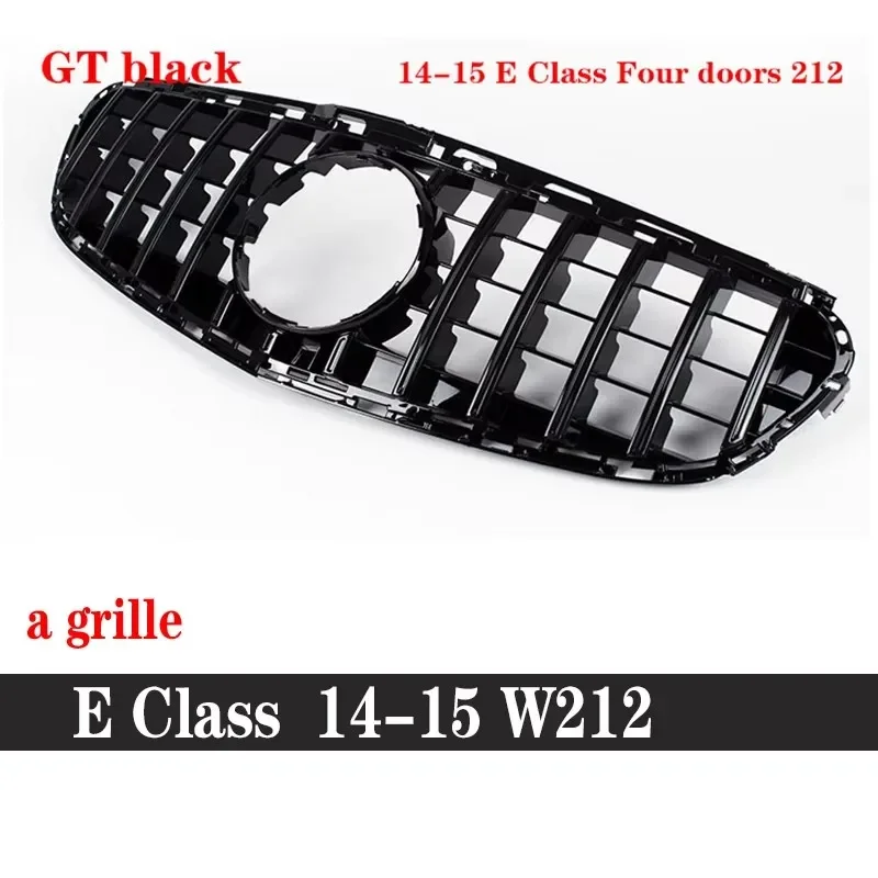 Parrilla delantera GT para Mercedes Clase E W212 2010-2015 - imagen 4