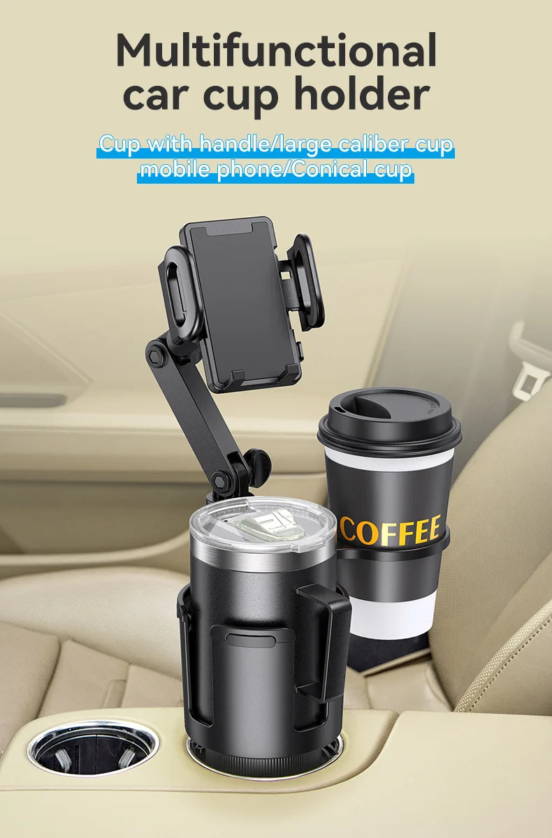 Extensor de portavasos para coche