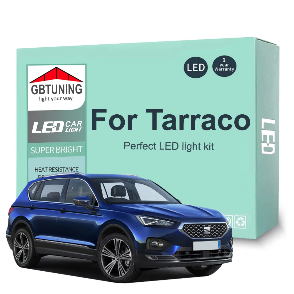 Bombillas LED Canbus Seat Tarraco 2018-2022 – Techo y maletero