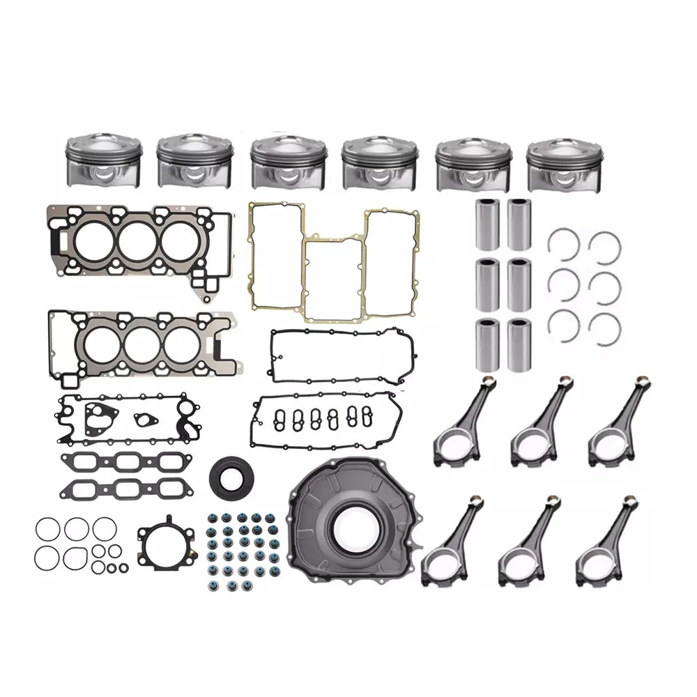 Componentes del kit para reconstrucción