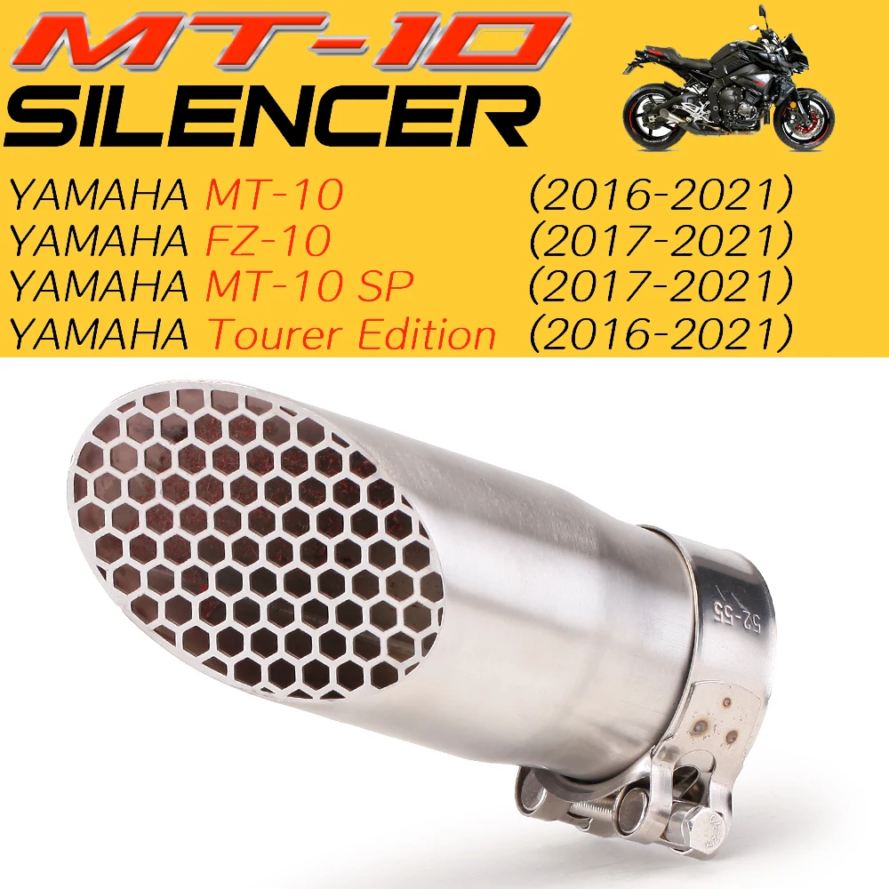 Silenciador de escape para Yamaha FZ-10 y MT-10
