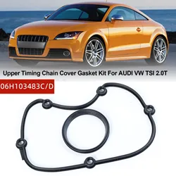 Junta de cubierta de cadena de distribución superior para coche, sello para Audi A3, A4, Quattro, TT, VW, Passat, Golf 5, 6, Jetta, Tiguan, 06H103483C, 06H103483D