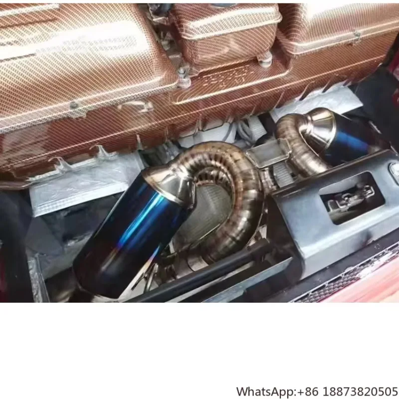 Sistema de escape titanio Xinaote para Ferrari F430 - imagen 5