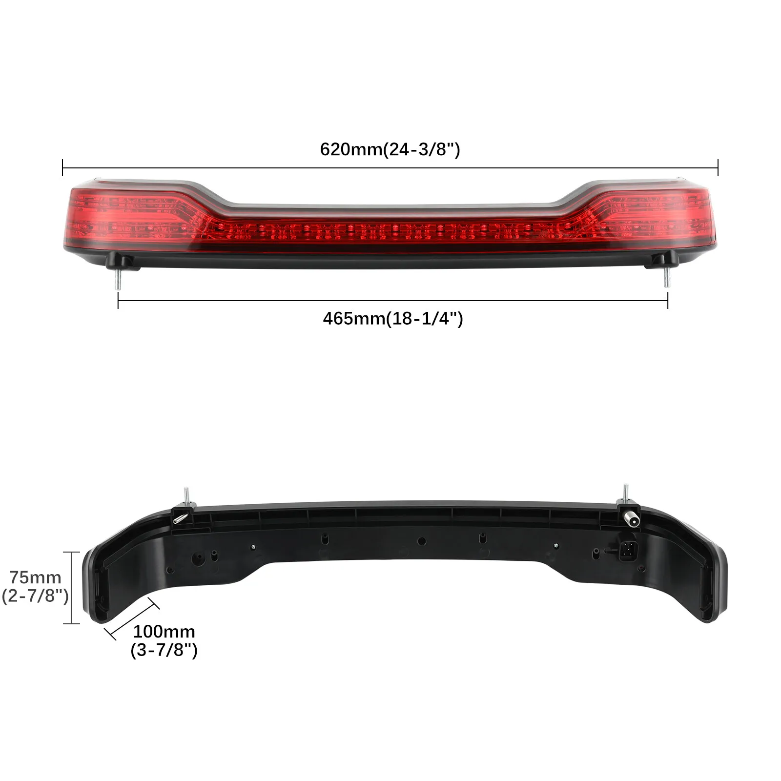 Luz LED instalada en Tour-Pak