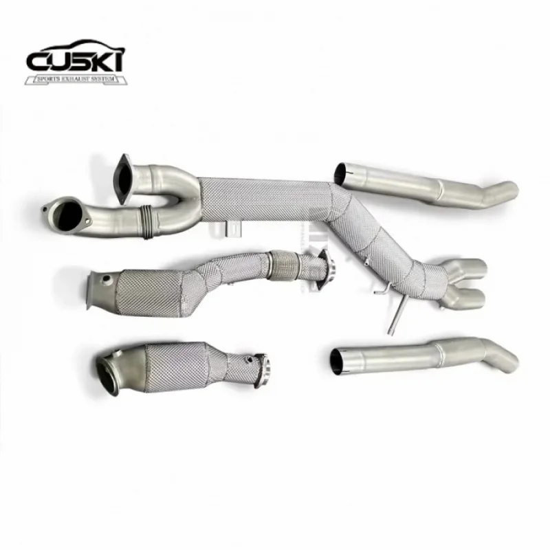 Tubo intermedio de escape de acero inoxidable para BMW M3 G80/M4 G82 - imagen 4