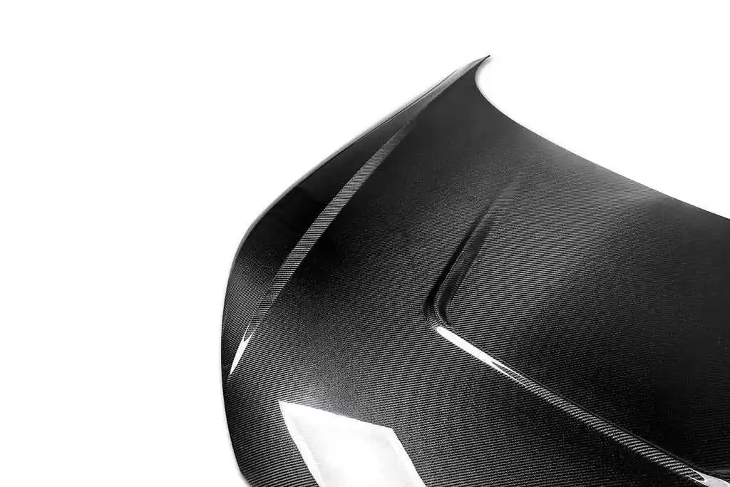 Capó de fibra de carbono estilo OEM para Audi TT/TTS/TTRS MK2-MK3 - imagen 4