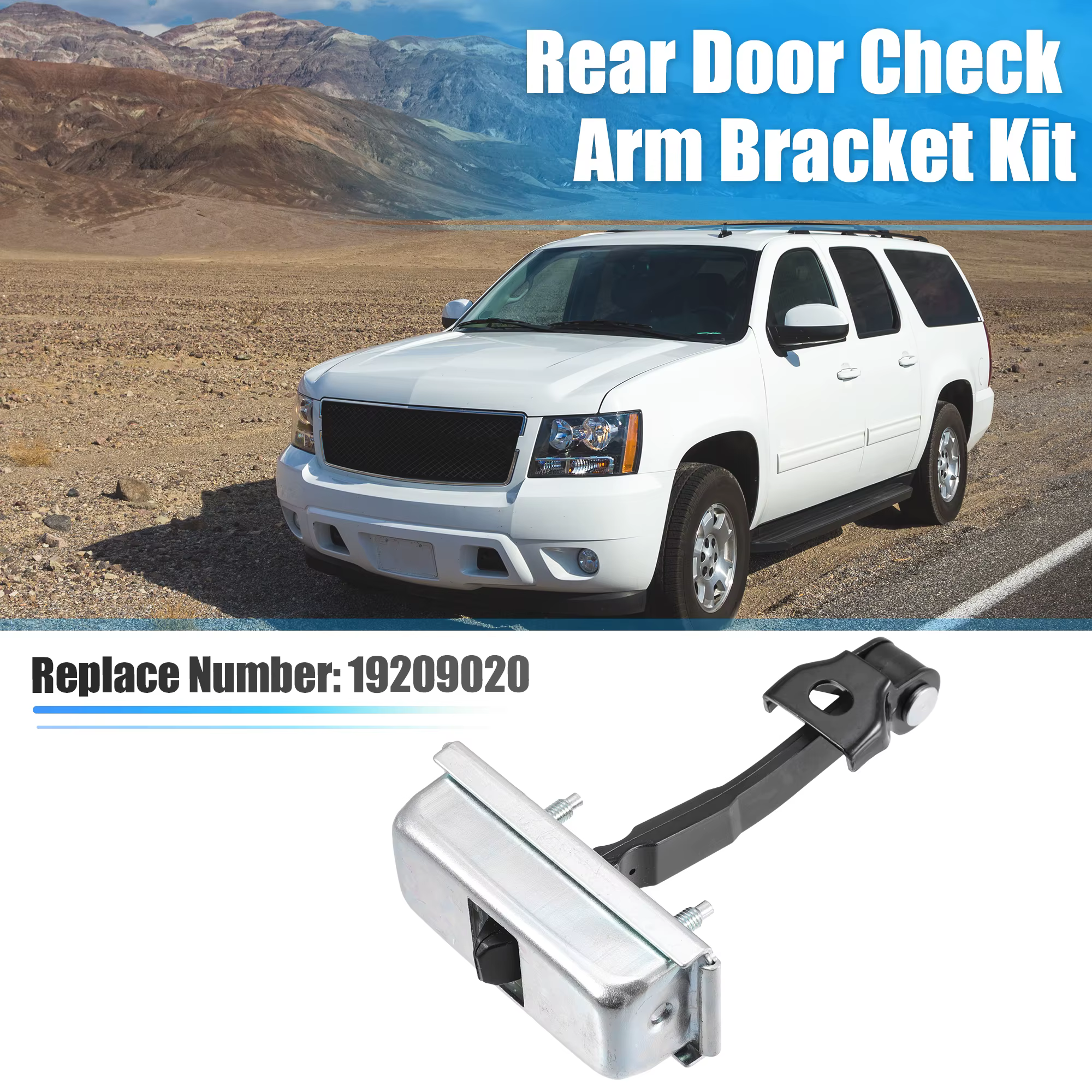 X Autohaux 19209020 – Limitador de puerta Chevy Silverado/GMC Sierra