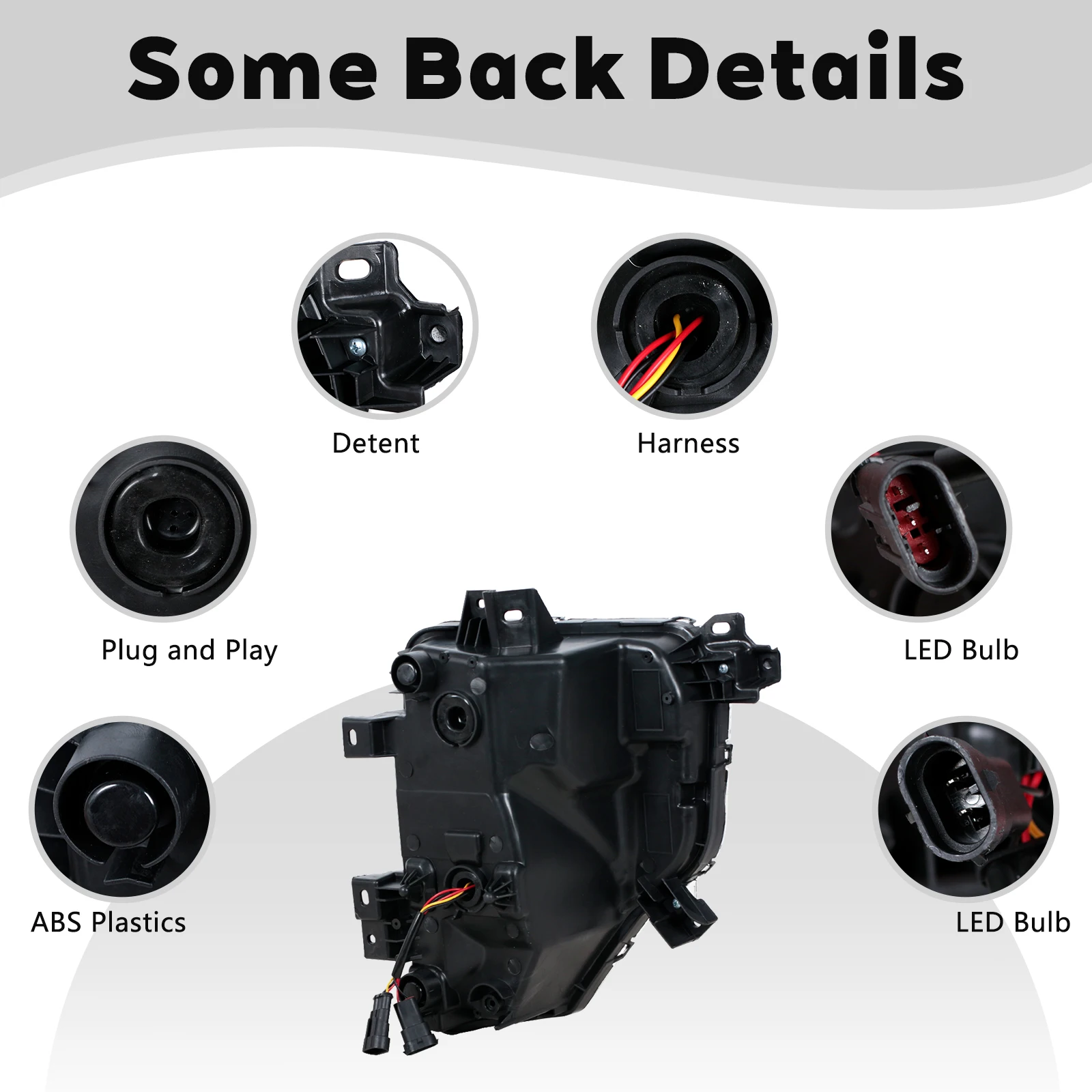 Luz antiniebla LED DRL con intermitente para Mitsubishi L200 2019-2021 - imagen 5
