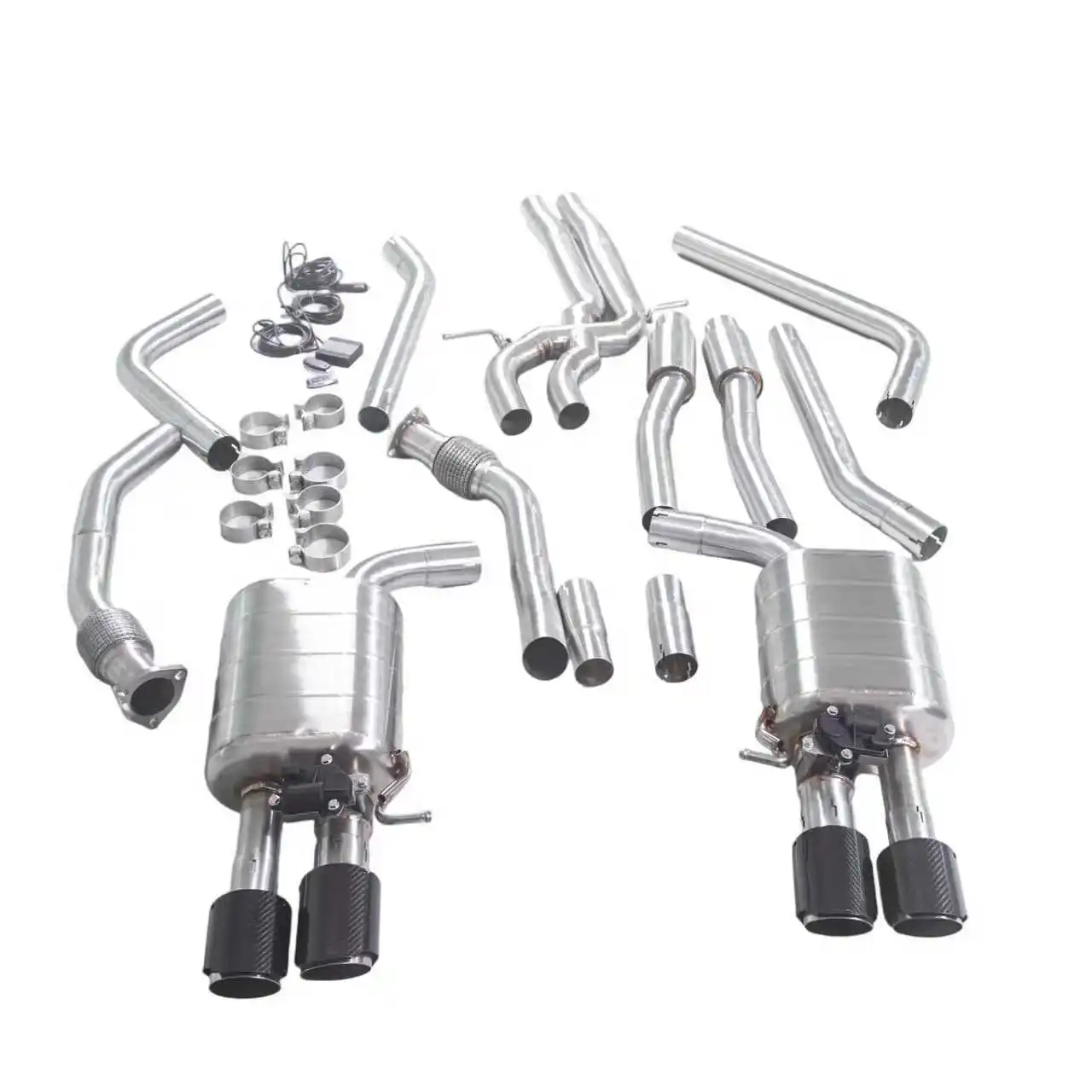 Escape cat-back GFC de acero inoxidable para Audi A6/A7/A8 C7 - imagen 2