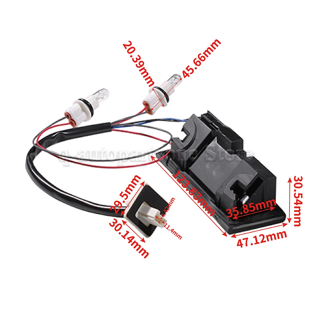 Interruptor de apertura puerta trasera Opel Astra H - imagen 2