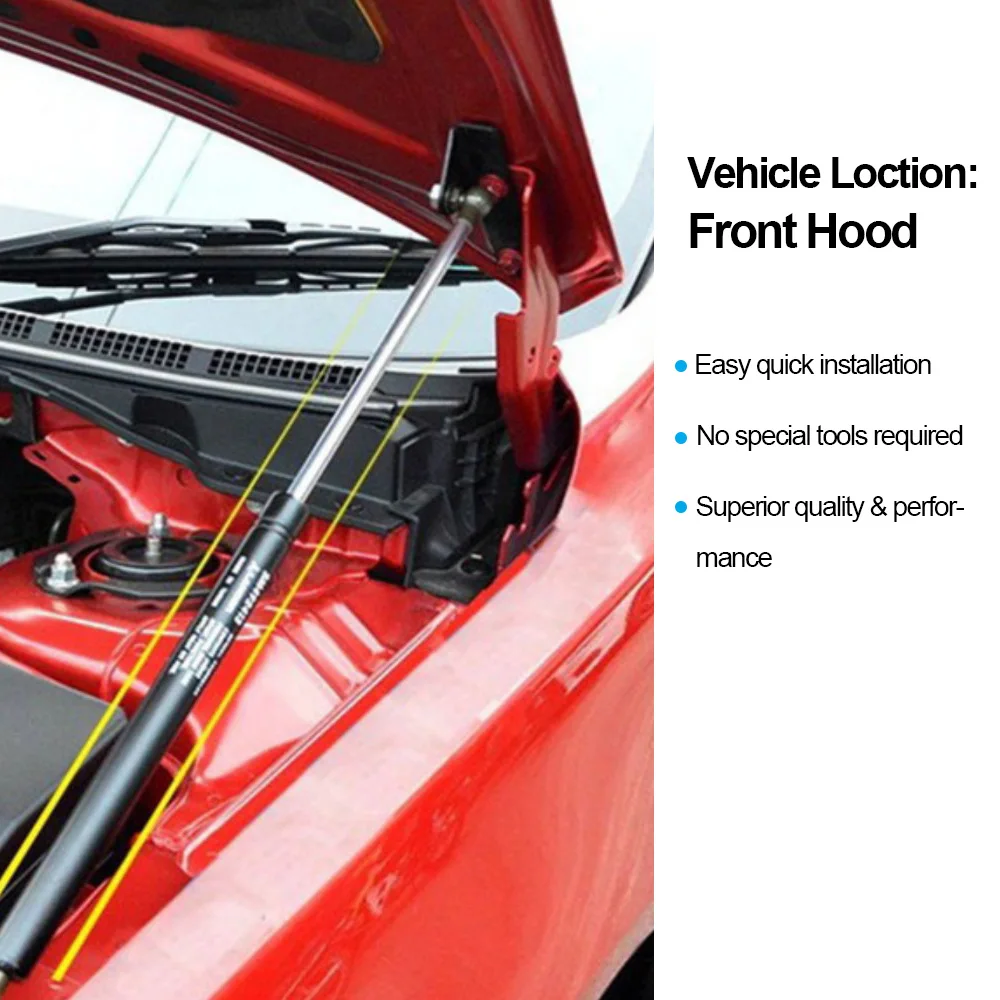 Soportes capó a gas Toyota Hilux N140-N170 1997-2005 - imagen 2