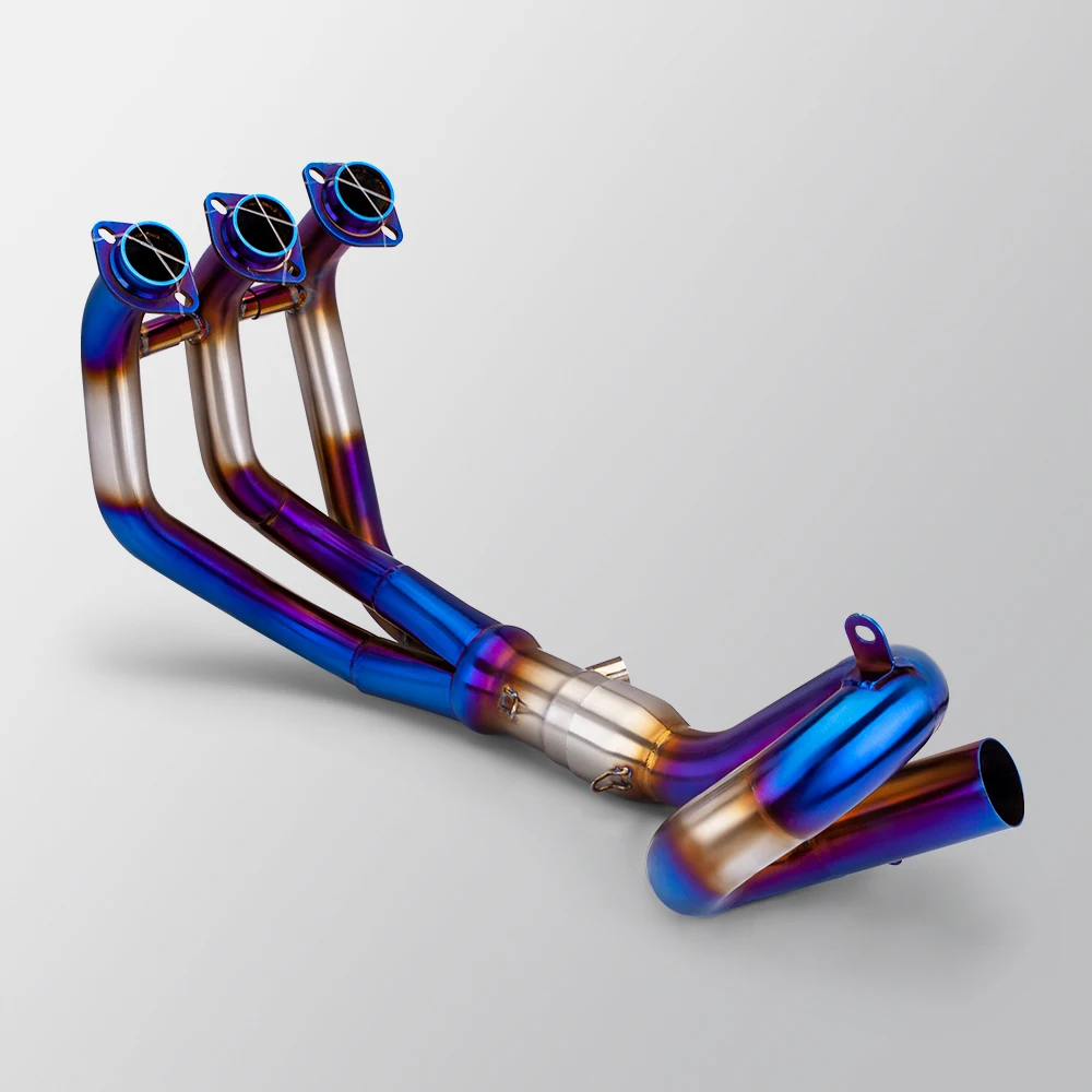 Escape slip-on donut tubo frontal para Yamaha MT-09 FZ-09 XSR900 - imagen 4