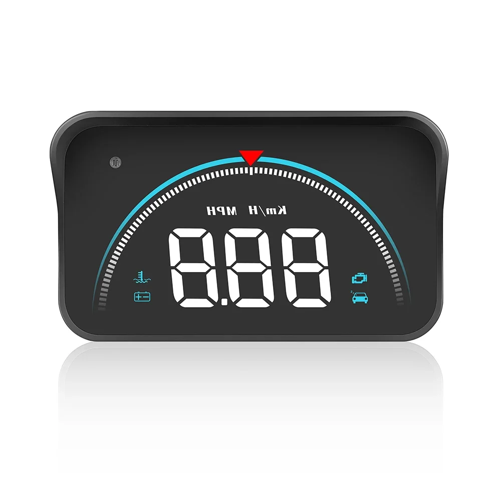 HUD M8 OBD2 Proyector LED velocidad y temperatura para coche - imagen 4