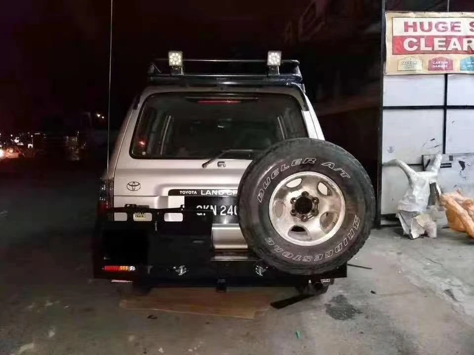 Detalles del parachoques trasero