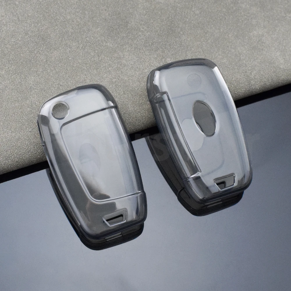 Funda transparente de TPU para llave Hyundai i30, Tucson y Kona - imagen 3