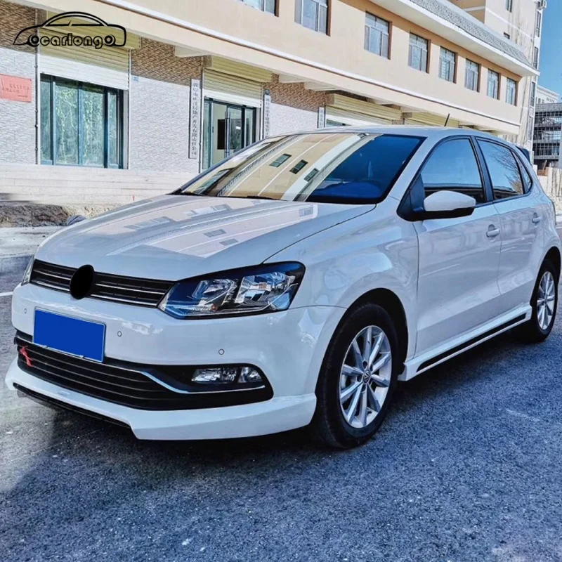 Kit carrocería VW Polo 2014-2018 labio delantero trasero y faldones ABS - imagen 2