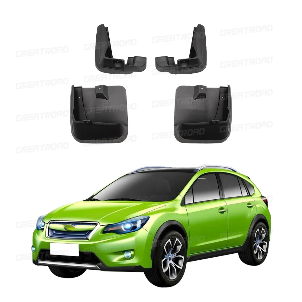 4 Uds. Guardabarros ABS duraderos para Subaru XV 2013-2017 2014 2015 2016 guardabarros guardabarros accesorios de coche - imagen 3