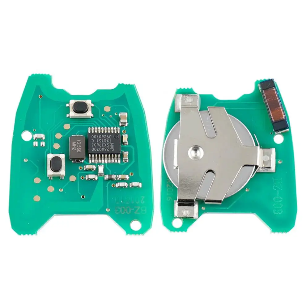 Peugeot llave remota 2 botones 433 MHz NE78 para 406/407/408/607 - imagen 2