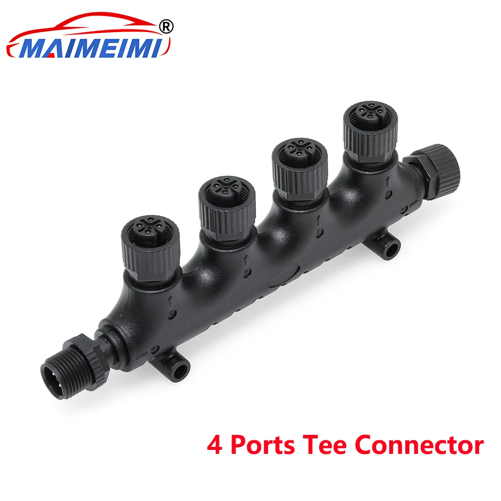 Conector en T M12 IP67 de 5 pines para NMEA 2000 Lowrance - imagen 2