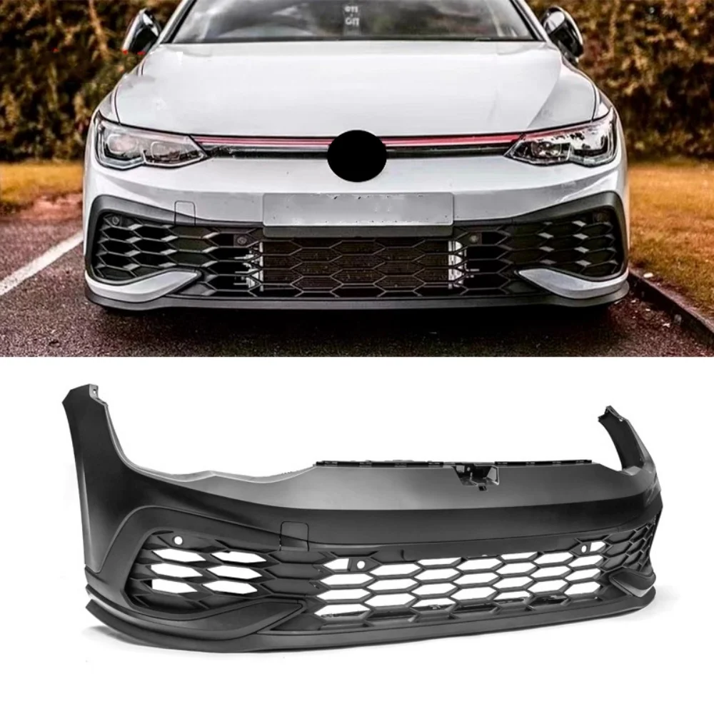 Kit rejilla delantera sin pintar VW Golf 8 para parachoques - imagen 2