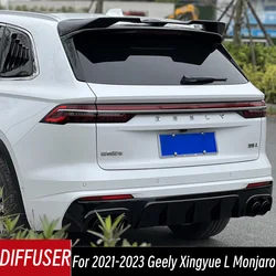 Kit carrocería Geely Monjaro difusor, alerón y divisor tuning 2021-2023
