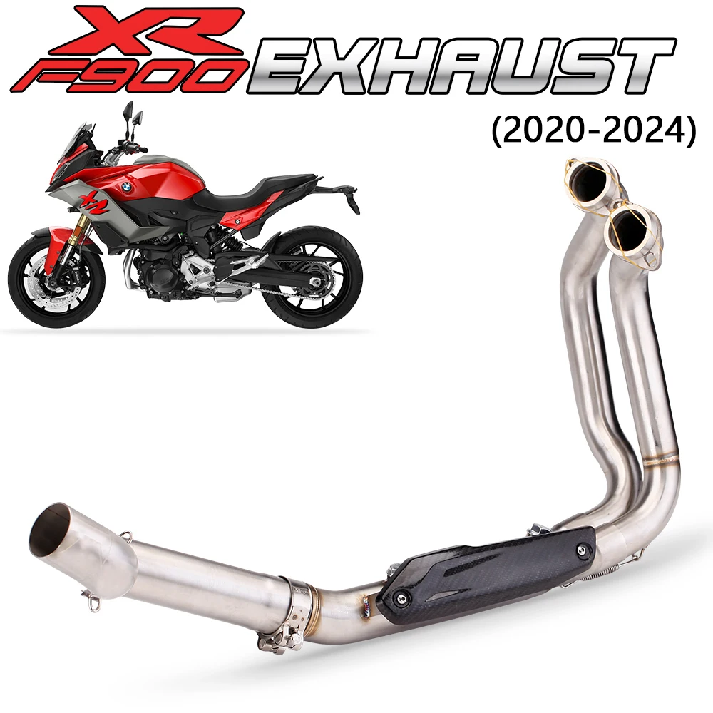 Tubo medio escape deslizante BMW F900 R XR cabezal 51MM - imagen 2