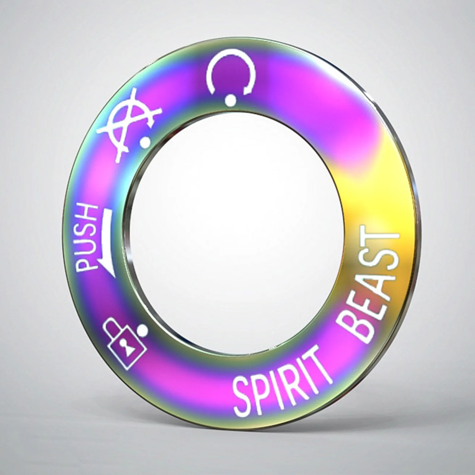 Ángulo alternativo del anillo decorativo