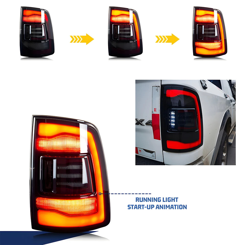 Luces traseras LED Plug&Play Dodge Ram 1500/2500 2009-2017 - imagen 3
