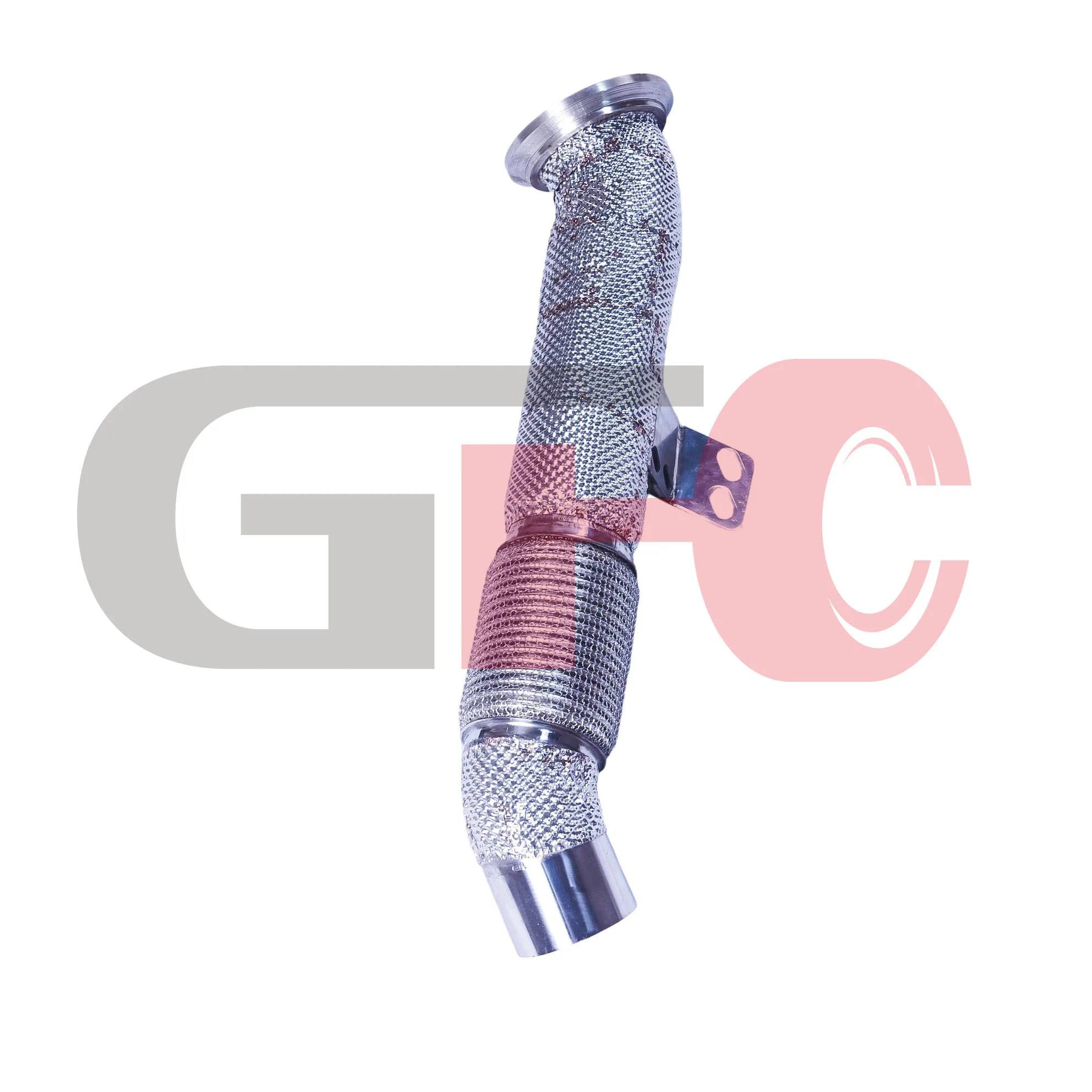 Downpipe catless 3,5" acero inoxidable BMW M340i M40i B58 3.0T - imagen 5