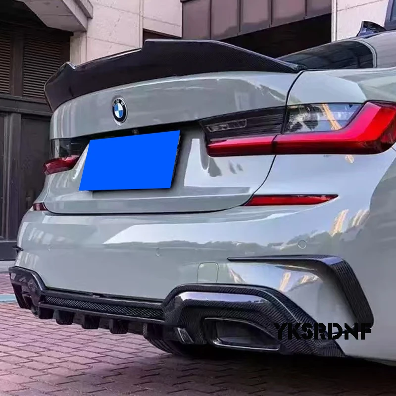 Alerón trasero de fibra de carbono estilo PSM para BMW G20/G28 y M3 G80 - imagen 2
