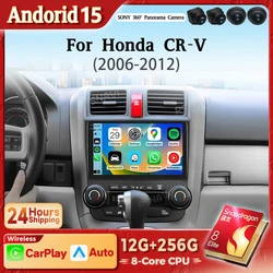 Radio Android CarPlay para Honda CR-V III RE doble DIN