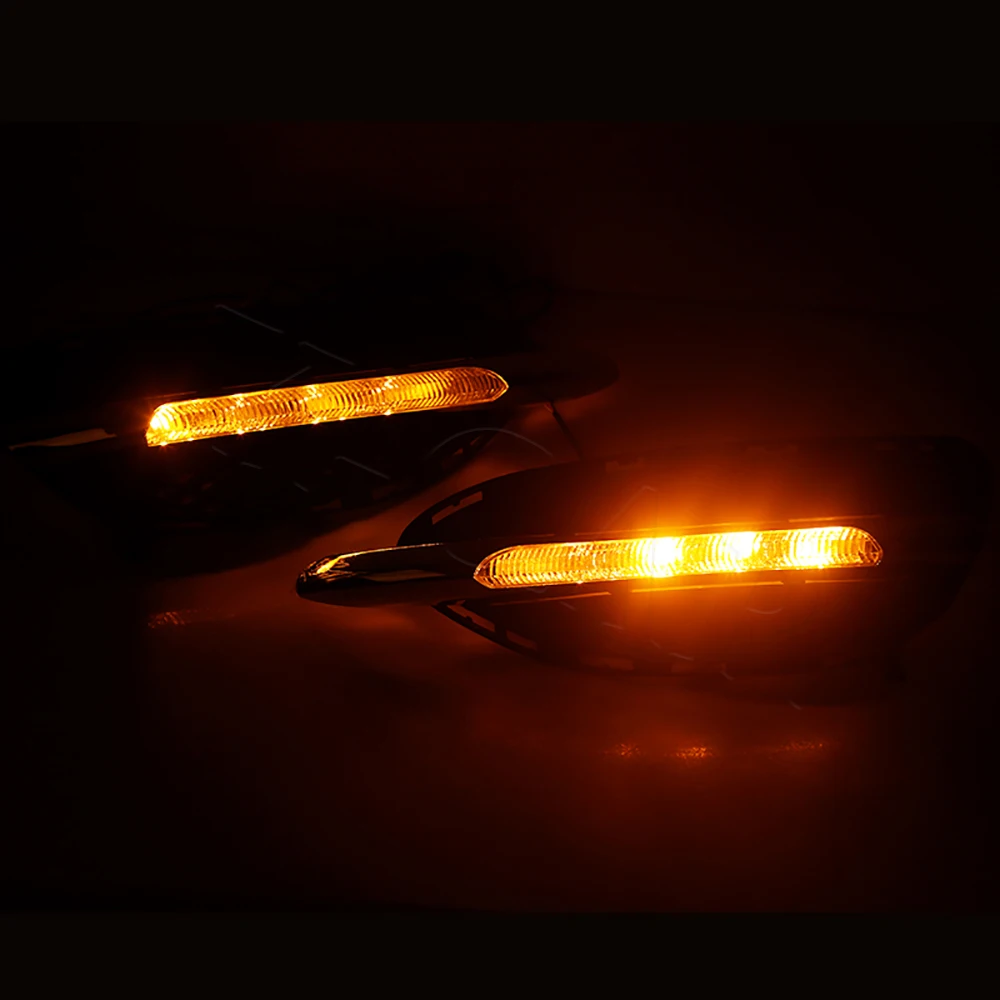 Luces de circulación diurna izquierda y derecha para Mercedes Benz, W212, Clase E, E180, E200, E260, E320, E400, 2014, 2015, DRL - imagen 5