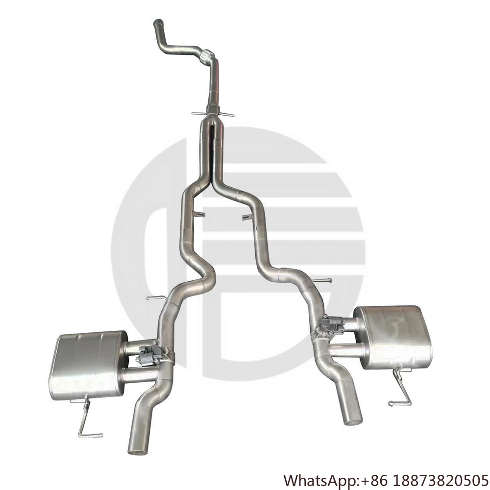 Tubo de escape de rendimiento con válvula para Jaguar XE XEL 2,0 T 2015-2018 silenciador Catback con Control remoto, gran oferta