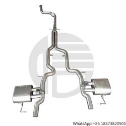 Tubo de escape de rendimiento con válvula para Jaguar XE XEL 2,0 T 2015-2018 silenciador Catback con Control remoto, gran oferta