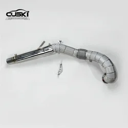 Downpipe de acero inoxidable para Volkswagen CC 2.0 T 2019-2024