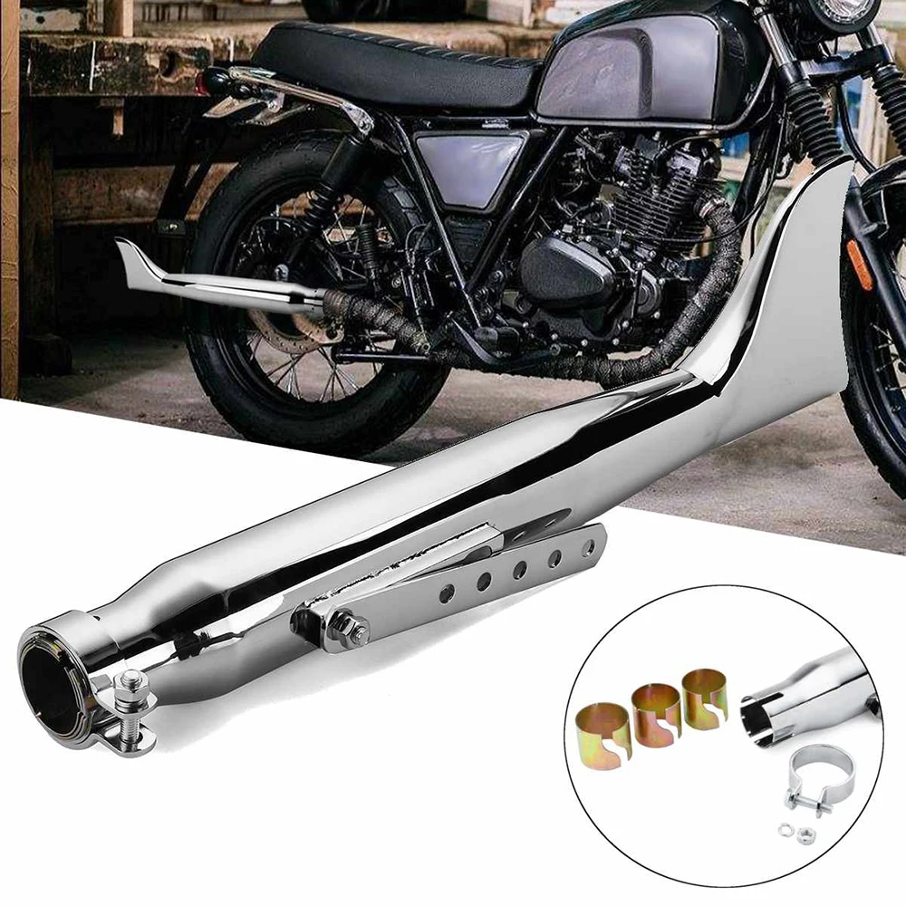 Silenciador de escape cola de pez retro para Dnepr y Ural K750 - imagen 2