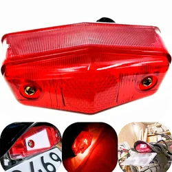 Luces traseras Lucas 525 réplica para Triumph BSA café racer 1950-1955