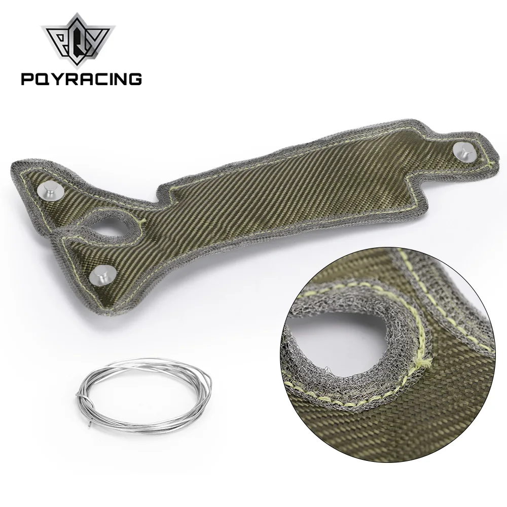PQY Manta térmica de titanio para turbo Honda Civic 1.5T 2016+