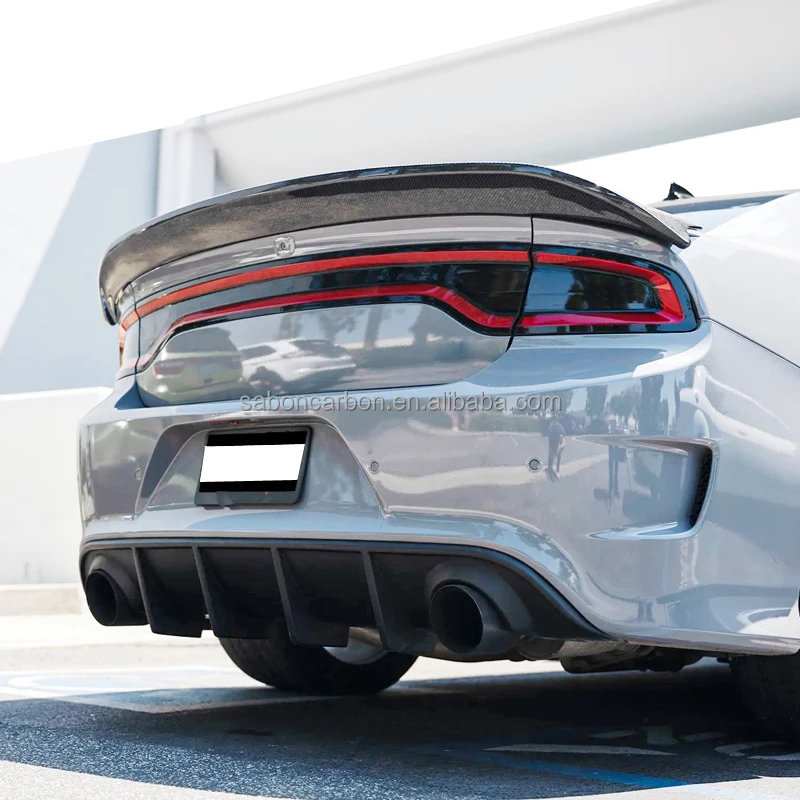 Alerón Ducktail fibra de carbono para Dodge Charger 2015-2021 Redeye - imagen 3