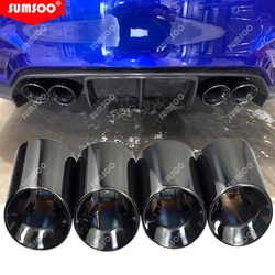 Puntas de escape inox 304 para BMW M2, M3, M4, M5 y M6