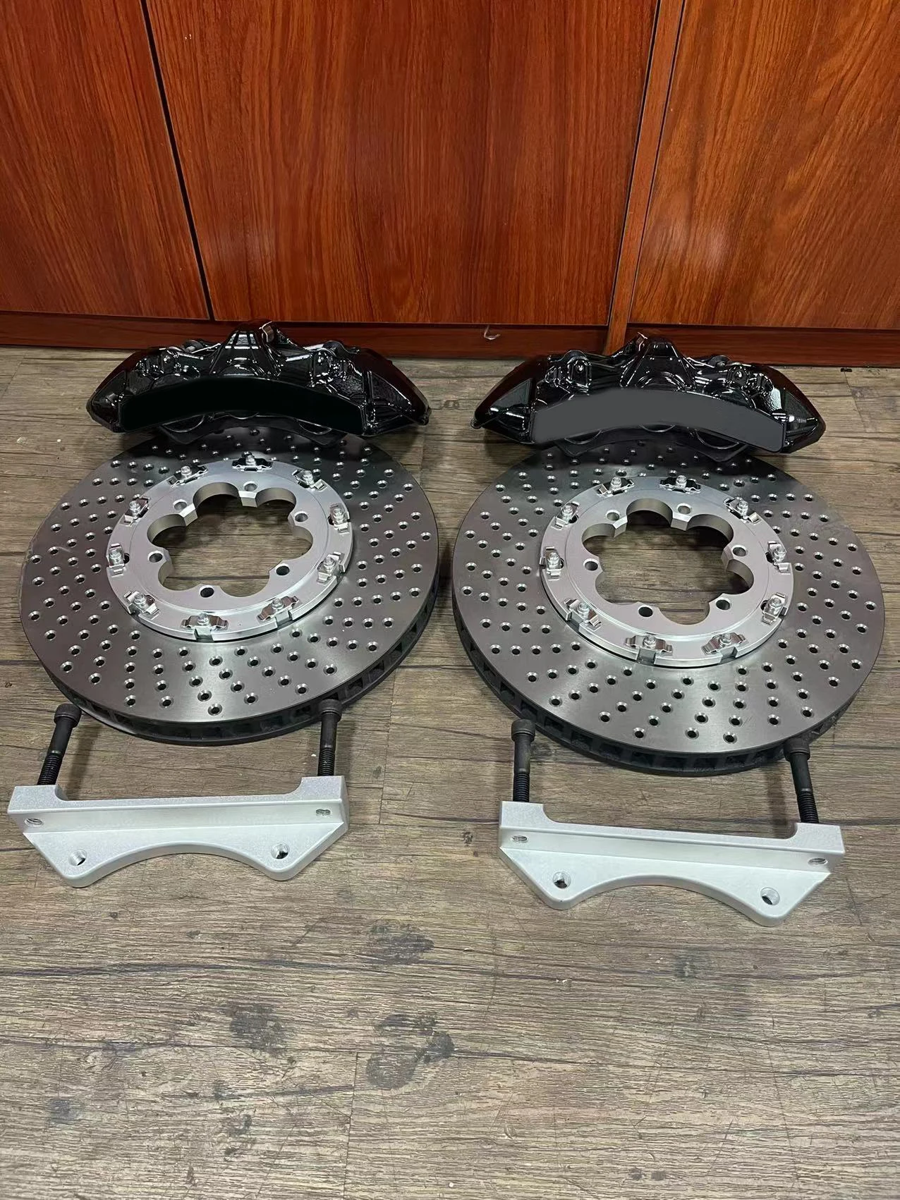 Kit de freno grande 6 pistones para Mercedes G63 GLE GLC - imagen 2