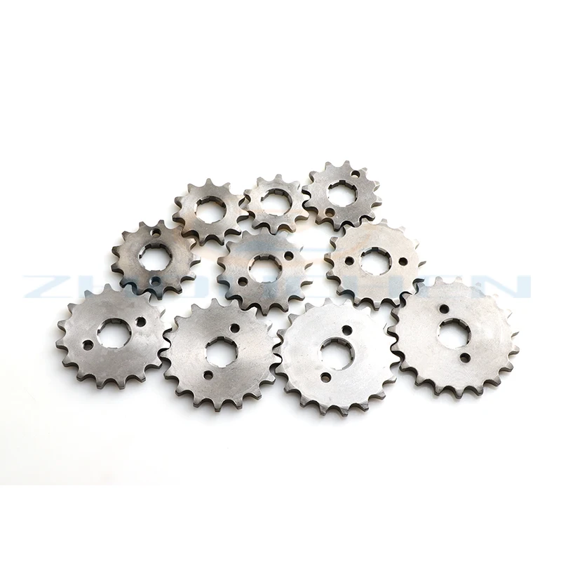 Piñón delantero 420 para motos Kayo BSE y Apollo SSR 110/125