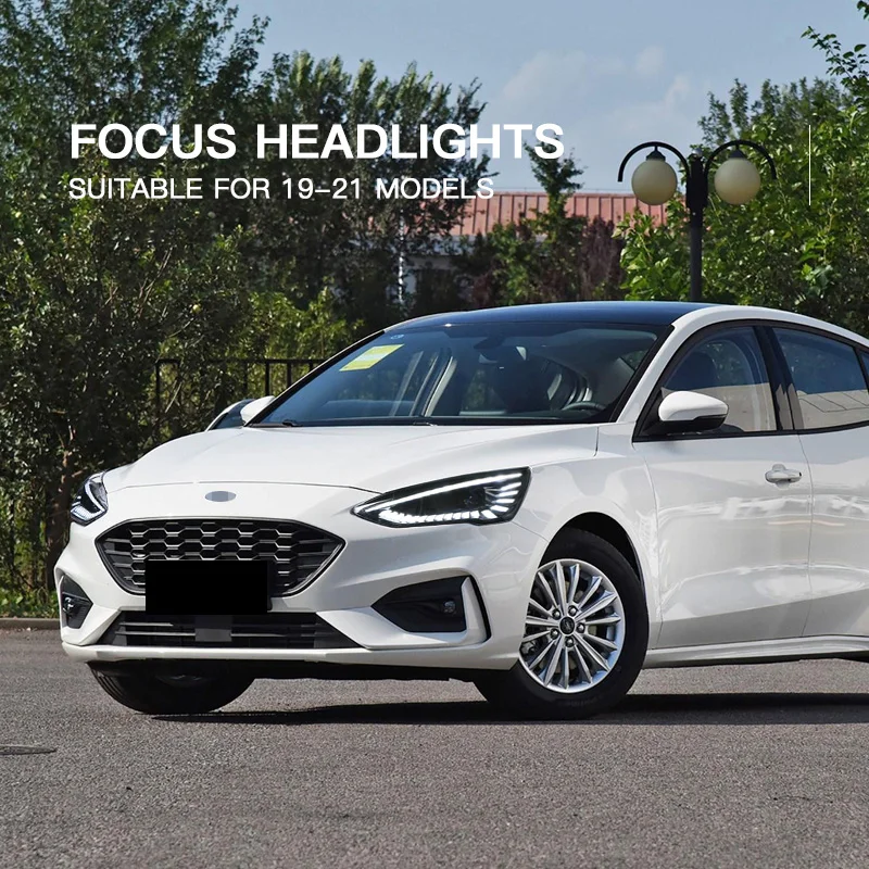 Conjunto de faros LED Sewiyolin para Ford Focus 2019-2021